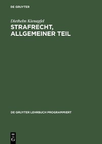 Cover Strafrecht, Allgemeiner Teil