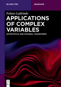 Cover Applications of Complex Variables : Asymptotics and Integral Transforms
