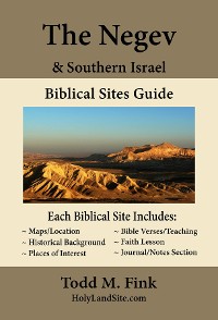 Cover Negev & Southern Israel Biblical Sites Guide