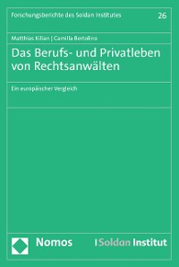 Cover Das Berufs- und Privatleben von Rechtsanwälten