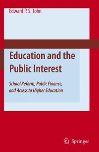 Cover Education and the Public Interest