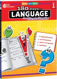 Cover 180 Days of Language for First Grade
