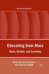 Cover Educating from Marx