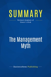 Cover Summary: The Management Myth