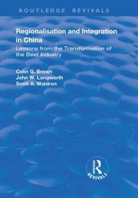 Cover Regionalisation and Integration in China