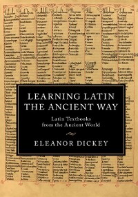 Cover Learning Latin the Ancient Way
