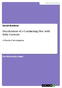 Cover Deceleration of a Conducting Disc with Eddy Currents