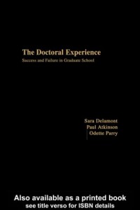 Cover The Doctoral Experience