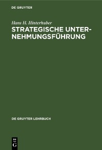 Cover Strategische Unternehmungsführung