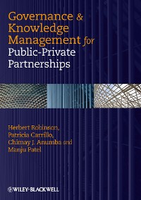 Cover Governance and Knowledge Management for Public-Private Partnerships