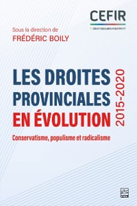 Cover Les droites provinciales en évolution (2015-2020)