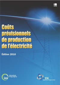 Cover Couts previsionnels de production de l'electricite 2010