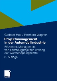 Cover Projektmanagement in der Automobilindustrie