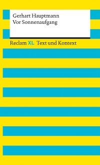 Cover Vor Sonnenaufgang. Soziales Drama. Textausgabe mit Kommentar und Materialien