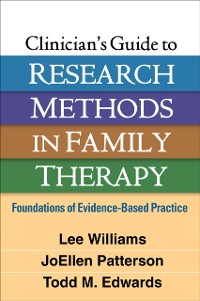 Cover Clinician's Guide to Research Methods in Family Therapy