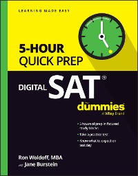 Cover Digital SAT 5-Hour Quick Prep For Dummies