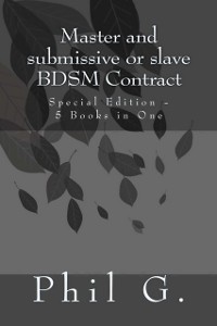 Cover Master and Female Submissive or Slave BDSM Contract: Special Edition - 5 eBooks in One