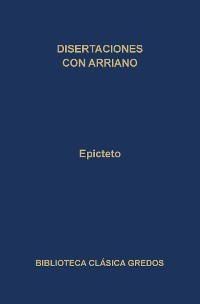 Cover Disertaciones por Arriano