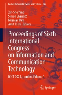 Cover Proceedings of Sixth International Congress on Information and Communication Technology