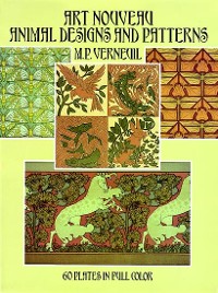 Cover Art Nouveau Animal Designs and Patterns