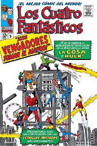 Cover Biblioteca Marvel. Los cuatro fantásticos 5