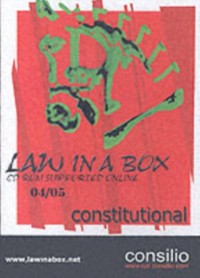 Cover Constitutional & administrative law
