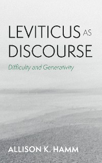 Cover Leviticus as Discourse