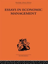 Cover Essays in Economic Management