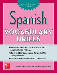Cover Spanish Vocabulary Drills