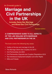 Cover Marriage And Civil Partnerships In The UK