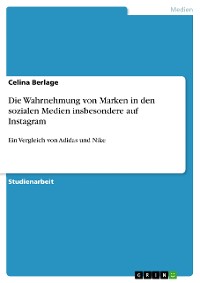 Cover Die Wahrnehmung von Marken in den sozialen Medien insbesondere auf Instagram