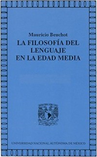 Cover La filosofía del lenguaje en la Edad Media