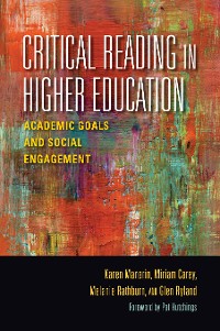 Cover Critical Reading in Higher Education