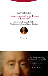 Cover Ensayos morales, políticos y literarios