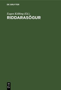 Cover Riddarasögur