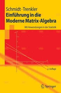 Cover Einführung in die Moderne Matrix-Algebra