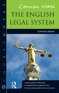 Cover Course Notes: the English Legal System