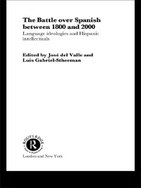 Cover Battle over Spanish between 1800 and 2000