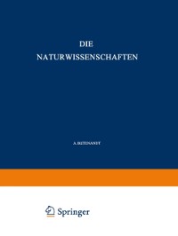 Cover Die Naturwissenschaften
