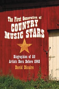 Cover First Generation of Country Music Stars
