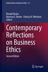 Cover Contemporary Reflections on Business Ethics