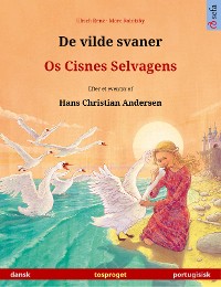 Cover De vilde svaner – Os Cisnes Selvagens (dansk – portugisisk)