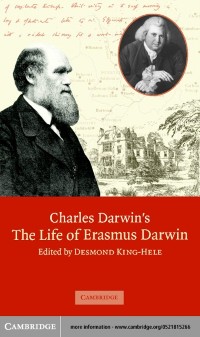 Cover Charles Darwin's 'The Life of Erasmus Darwin'