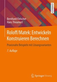 Cover Roloff/Matek: Entwickeln Konstruieren Berechnen