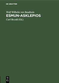 Cover Esmun-Asklepios