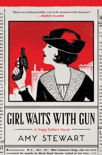 Cover Girl Waits With Gun