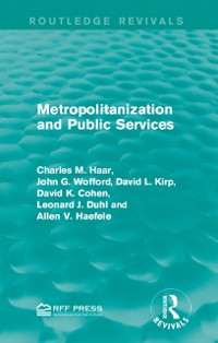 Cover Metropolitanization and Public Services