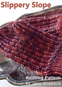 Cover Slippery Slope Mitten Knitting Pattern