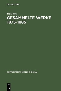 Cover Gesammelte Werke 1875-1885