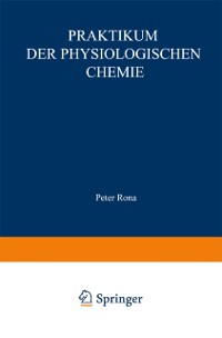 Cover Praktikum der physiologischen Chemie